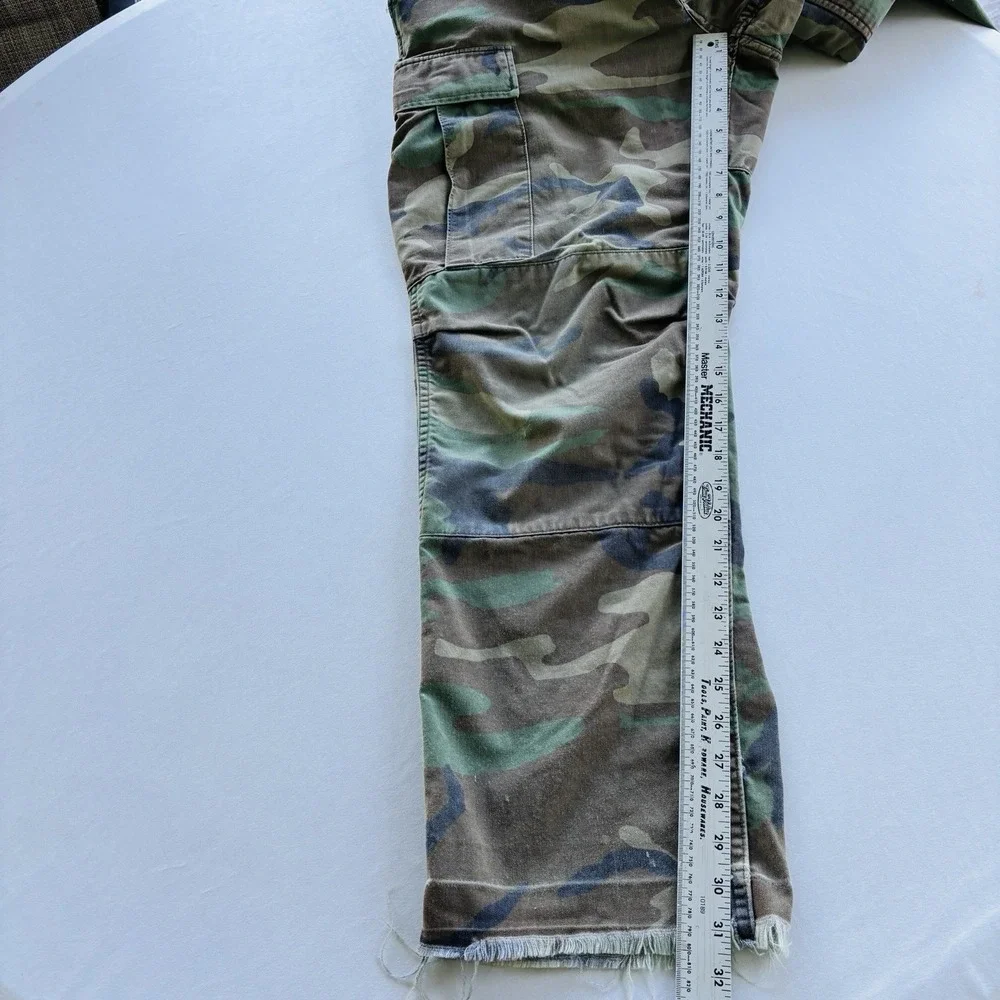 Vintage USGI BDU Pants Woodland Camo‎ Medium Long 30–35x33.5–36.5 Military READ